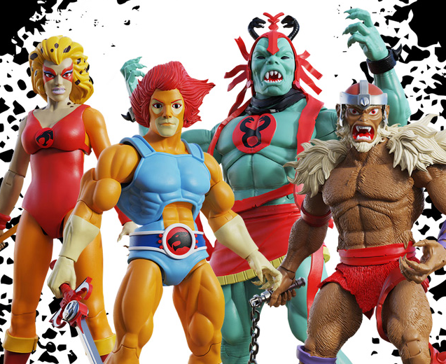 18. Thundercats Action Figures