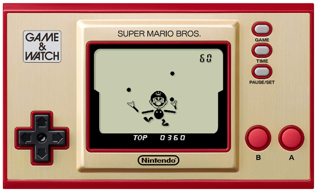 30. Game & Watch Handheld Games