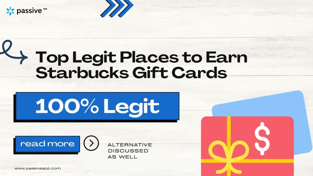 Top Places to Earn Startbucks gift Cards