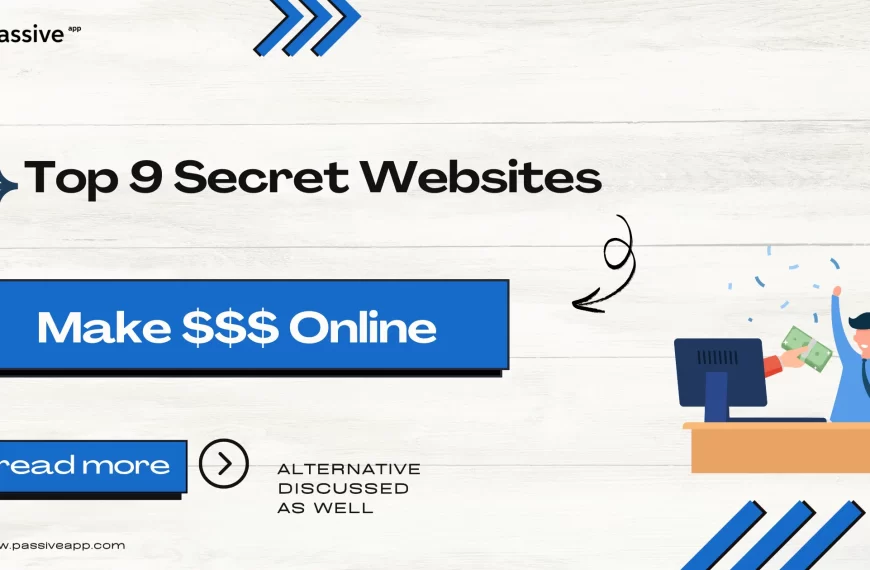 Top 9 Secret Websites to Make Money