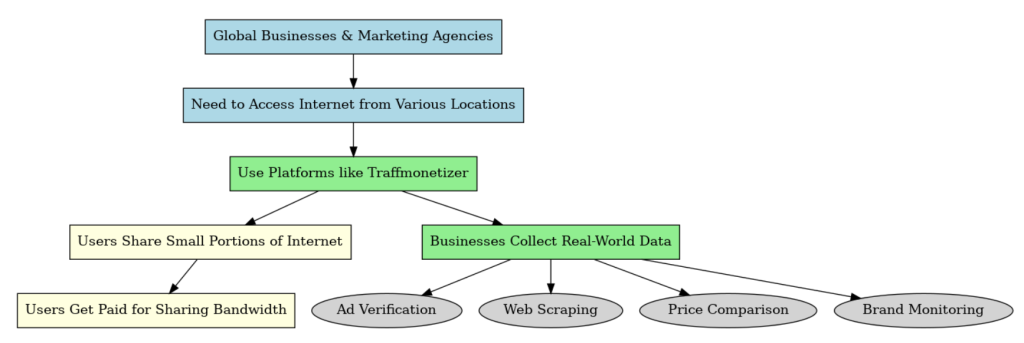 Why Does Traffmonetizer Pay You for Internet Sharing?